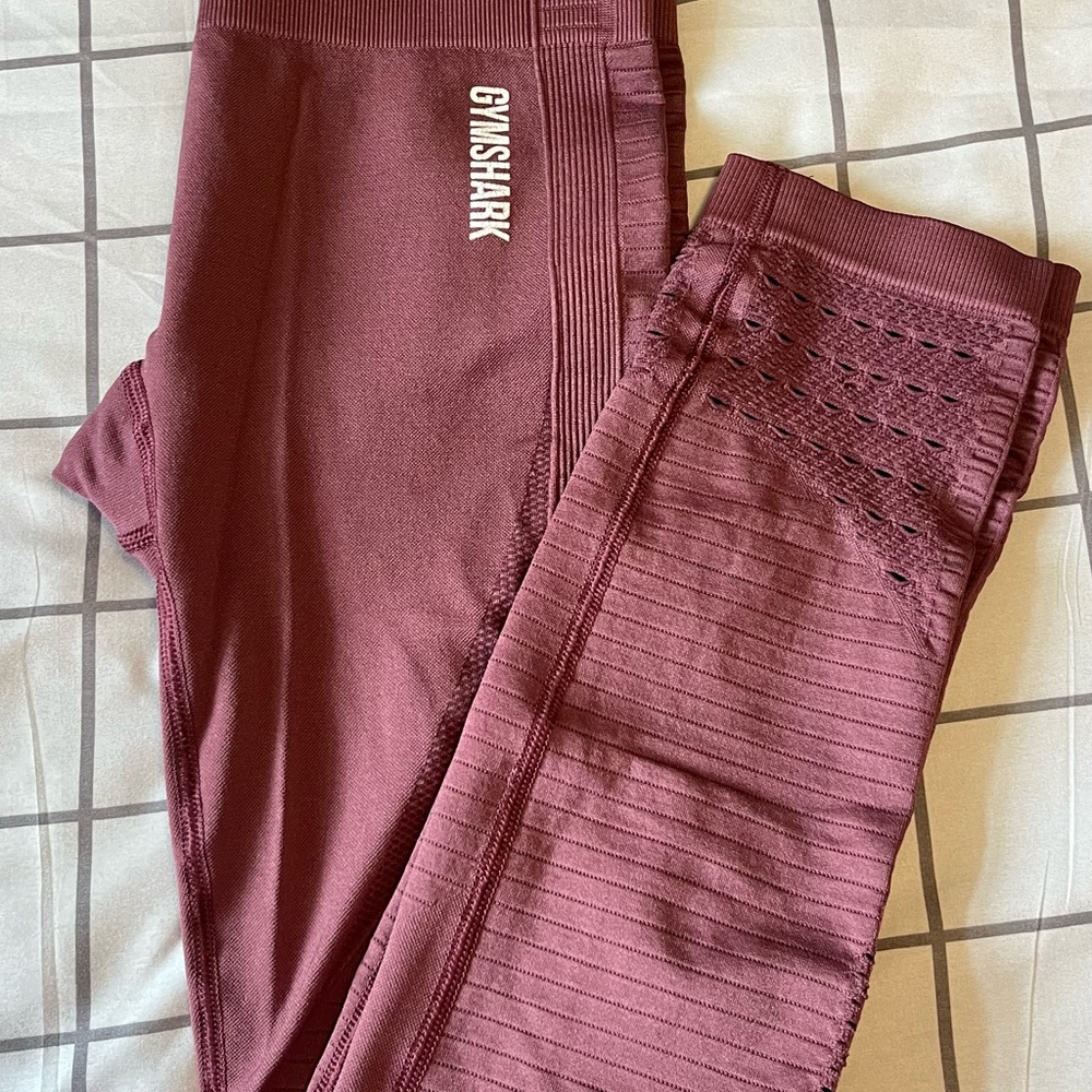 Gymshark Red Jeggings Stretch Fit